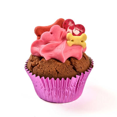 The Barking Bakery Woof You Valentine Cupcake Hondensnack