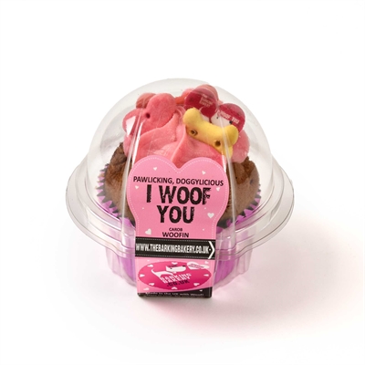 The Barking Bakery Woof You Valentine Cupcake Hondensnack