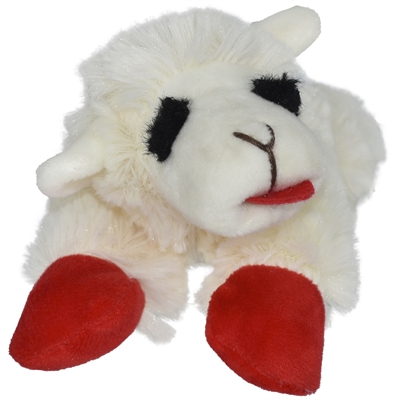 Happy Pet Lambchop Schaap Pluche 17x14x5 cm Hondenknuffel