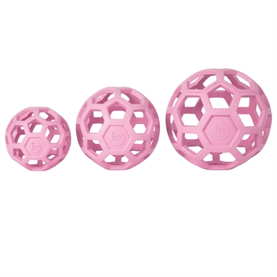 JW Hol-ee Roller Roze 11,5x11,5x11,5 CM Hondenspeeltje