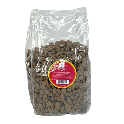 Dog Treatz Koektrainer Kalkoen/Kurkuma Graanvrij 2,5 KG