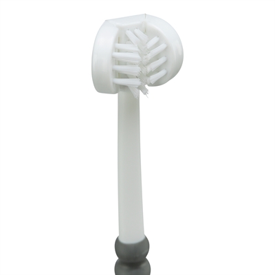 Trixie 3-koppige Tandenborstel voor Hond/Kat 18 CM Wit/Grijs