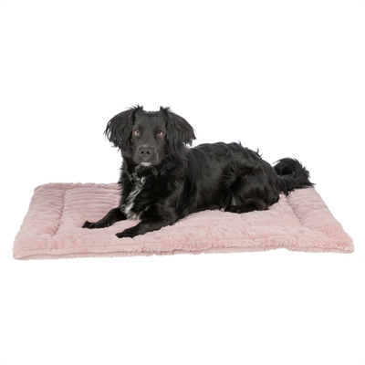 Trixie Ligmat Lonni Ribfluweel Roze 75x55 cm — Comfortabele rustplek voor je huisdier
