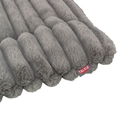 Trixie Ligmat Lonni Ribfluweel Grijs 50x35 cm — Comfortabele rustplek voor je huisdier
