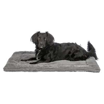 Trixie Ligmat Lonni Ribfluweel Grijs 60x45 cm — Comfortabele rustplek voor je huisdier