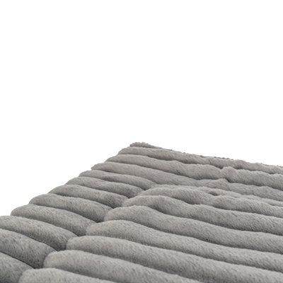 Trixie Ligmat Lonni Ribfluweel Grijs 90x65 cm — Comfortabele rustplek voor je huisdier