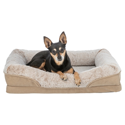 Trixie Vital Hondenmand Lino Hoekig 90x65 cm — Comfortabele ligplek voor jouw hond