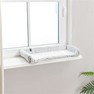 Trixie Ligmat Calida Vensterbank 60x25 cm Wit-Grijs