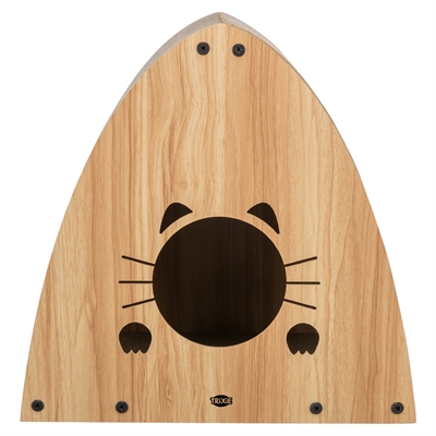 Trixie Krabhuis MDF Lichtbruin 48x28x48 cm met catnip