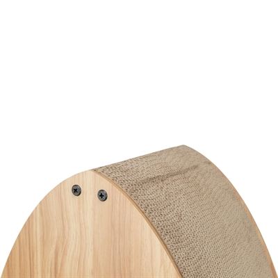 Trixie Krabhuis MDF Lichtbruin 48x28x48 cm met catnip