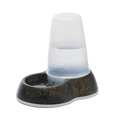 Savic Drinkbak Loop Marble Zwart/Goud 1,5L 26x17,5x23 CM