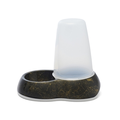 Savic Drinkbak Loop Marble Zwart/Goud 1,5L 26x17,5x23 CM
