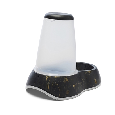 Savic Drinkbak Loop Marble Zwart/Goud 3L 32,5x22x29 CM