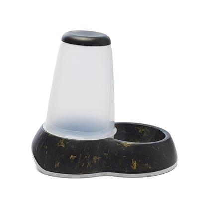 Savic Drinkbak Loop Marble Zwart/Goud 3L 32,5x22x29 CM