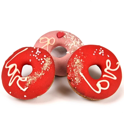 The Barking Bakery Domuttz Hearts Assorti 3 ST hondensnacks