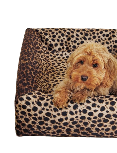 Bia Bed Hoes Luipaardprint Bia-4 85x70x12,5 cm — Stijlvolle en comfortabele ligplek