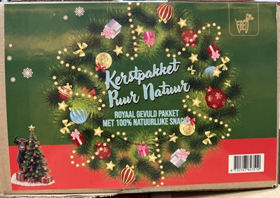 Freds Kerstpakket Puur Natuur voor honden