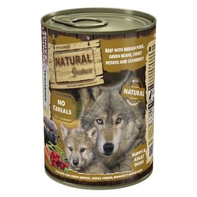 Natural Greatness Beef / Iberian Pork / Sweet Potatoes 400 GR