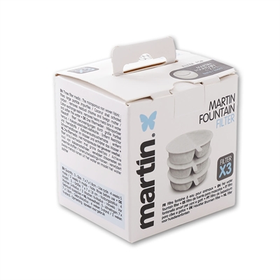 Martin Filters voor Drinkfontein - 3 stuks