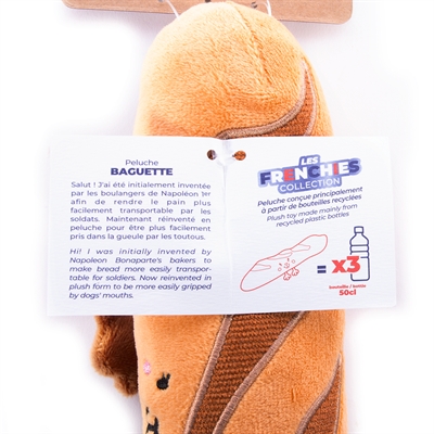 Martin Stokbrood Pluche Hondenknuffel 31x7,5x5 cm