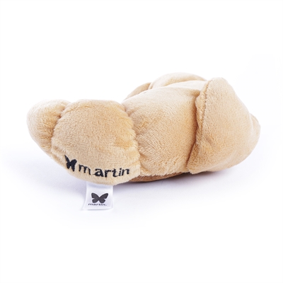 Martin Croissant Pluche Hondenknuffel 19x15x7 cm