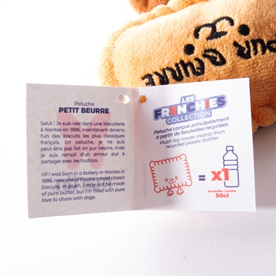 Martin Petit Beurre Pluche Hondenknuffel 18x10x4 cm