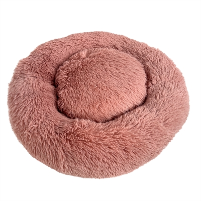 Sazzz Hondenmand Fluffy Oudroze 65x65x15 CM