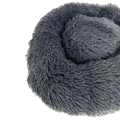 Sazzz Hondenmand Fluffy Antraciet 65x65x15 cm — Comfortabele rustplek voor jouw hond