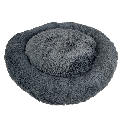 Sazzz Hondenmand Fluffy Antraciet Grijs 85x85x17 CM