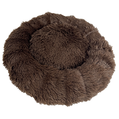 Sazzz Hondenmand Fluffy Bruin 52x52x13 CM