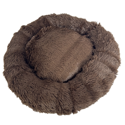 Sazzz Hondenmand Fluffy Bruin 65x65x15 CM