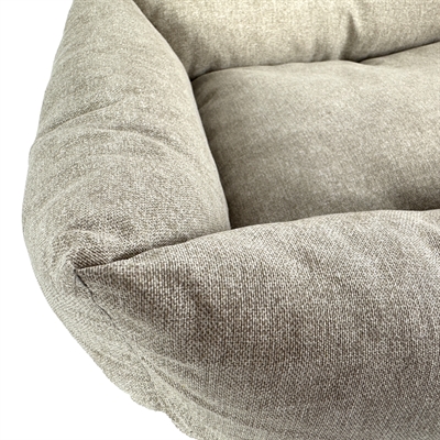 Baazis Hondenmand Beige 62x49x15 cm — Comfortabele plek voor kleine honden