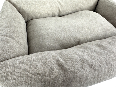 Baazis Hondenmand Beige 62x49x15 cm — Comfortabele plek voor kleine honden
