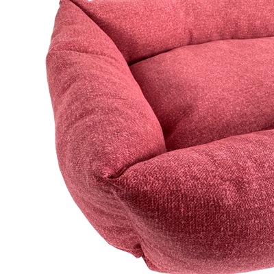 Baazis Hondenmand Rood 62x49x15 cm — Comfortabele plek voor kleine honden