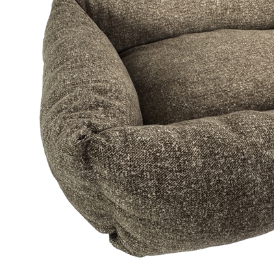 Baazis Hondenmand Bruin 62x49x15 cm — Comfortabele plek voor kleine honden