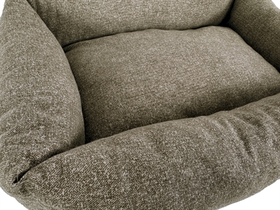 Baazis Hondenmand Bruin 62x49x15 cm — Comfortabele plek voor kleine honden