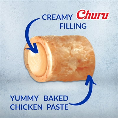 Inaba Dog Churu Bites Kip Wraps 8x12 GR