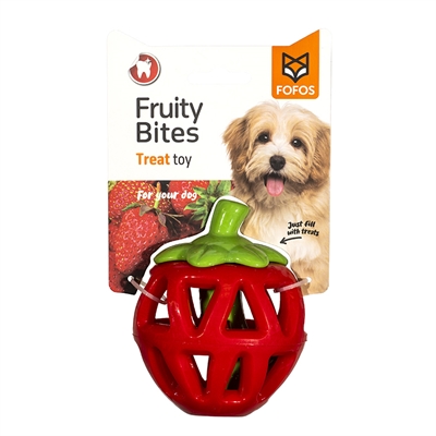 Fofos Fruity-bites Snackbal Aardbei 11x9x7 CM