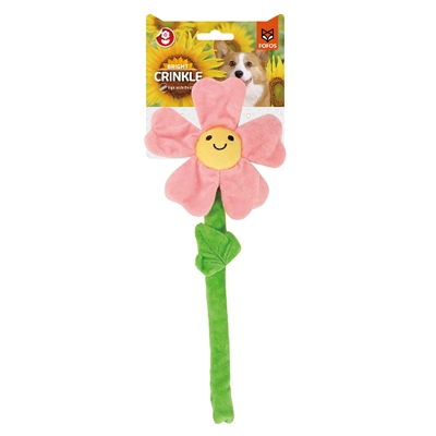 Fofos Krinkel Bloem Hondenspeeltje Roze 39x17x4 cm