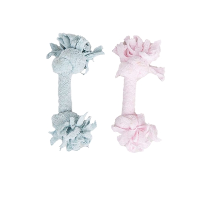 Fofos Terry Puppy Touw met 2 Knopen 22x6x6 cm