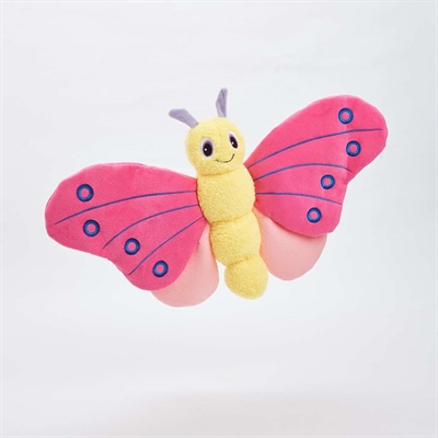 Fofos Jumbo Vlinder Knuffel Roze 25x38x10 CM