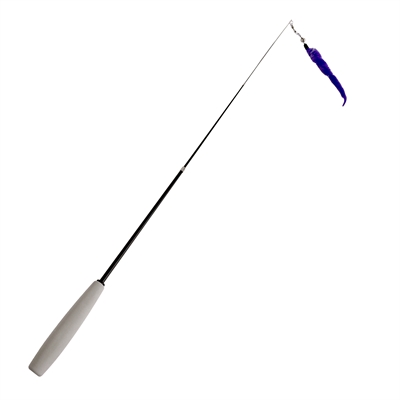 Easypets Uitschuifbare Kattenhengel Worm 26-80 cm Paars
