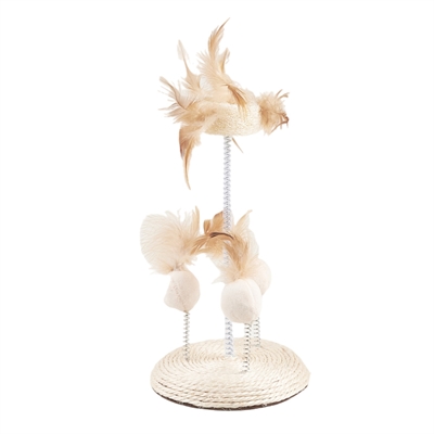 Fofos Natural Wobbler Kattenspeelgoed 14x14x25 CM