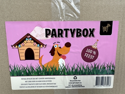 Freds Partybox 2,4 KG hondensnacks