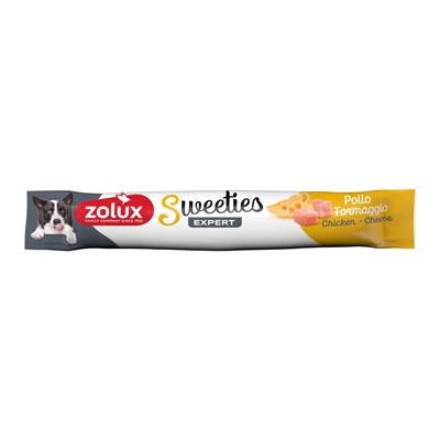 Zolux Sweeties Expert Creamy Stick Kip / Kaassmaak 14 GR
