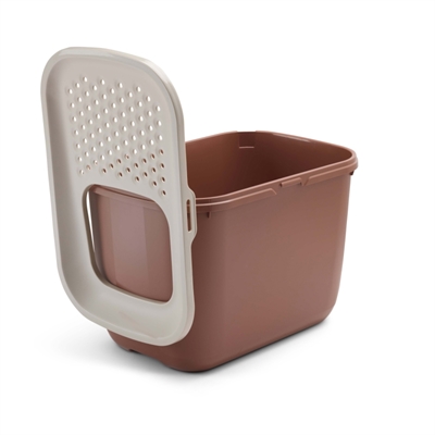 Savic Kattenbak Hop In 58,5x39x39,5 cm Champagne Roze/Terracotta