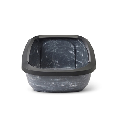Savic Kattenbak Aseo Jumbo Marble Grijs/Zwart 67,5x48,5x29 cm