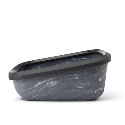 Savic Kattenbak Aseo Jumbo Marble Grijs/Zwart 67,5x48,5x29 cm