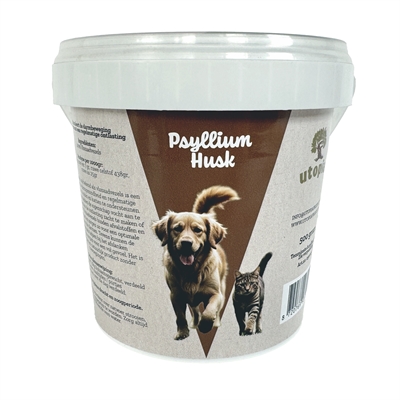 Utopia Psyllium Husk 500 GR - Vlozaadvezels voor honden en katten