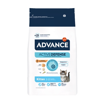 Advance Cat Kitten Chicken / Rice 1,2 KG + 300 GR Gratis